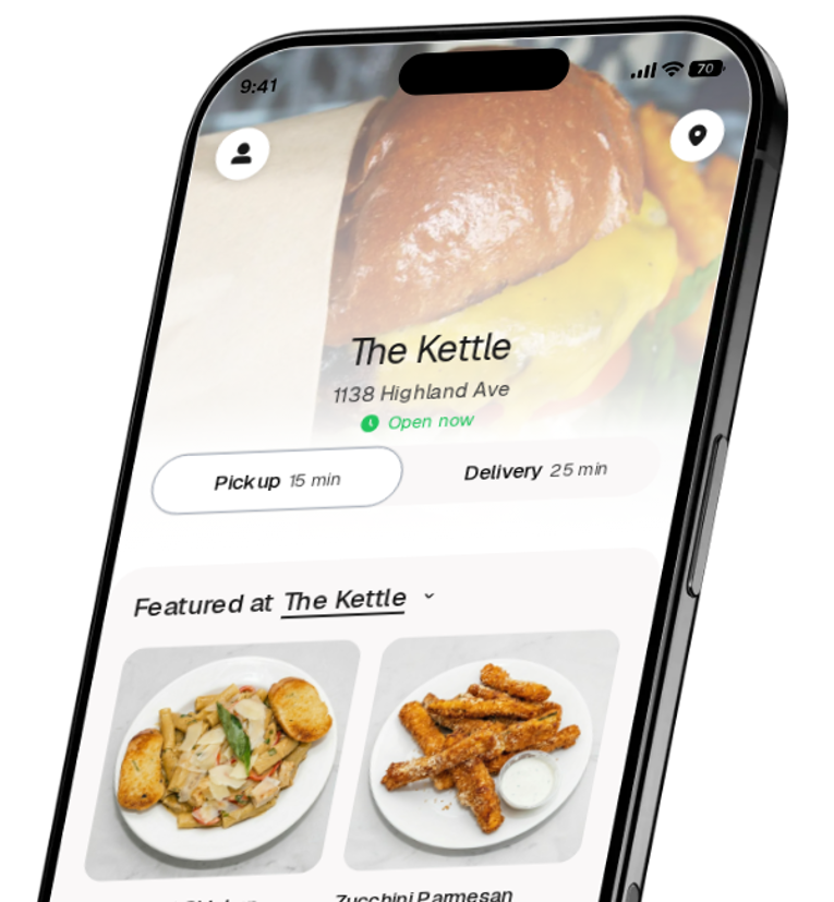 The Kettle app preview