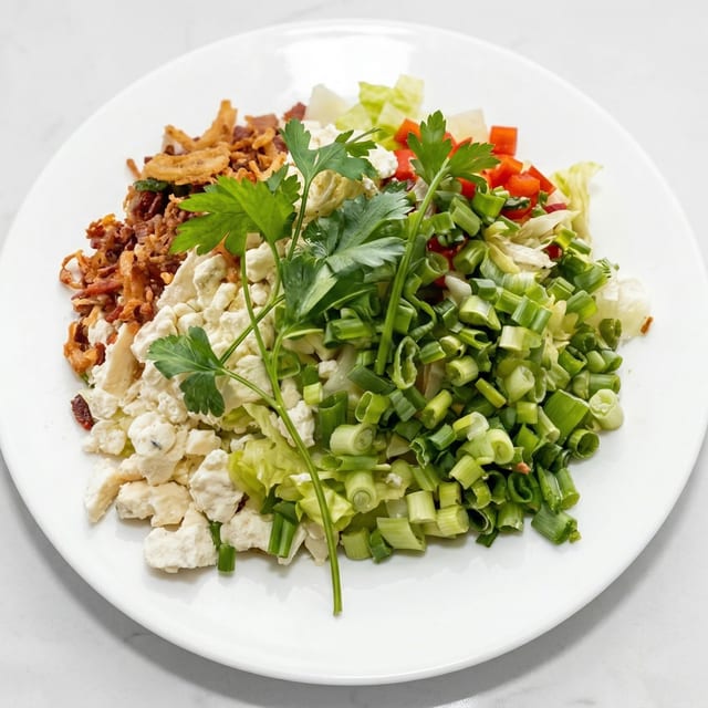 Pulled Chicken Cobb Salad.
