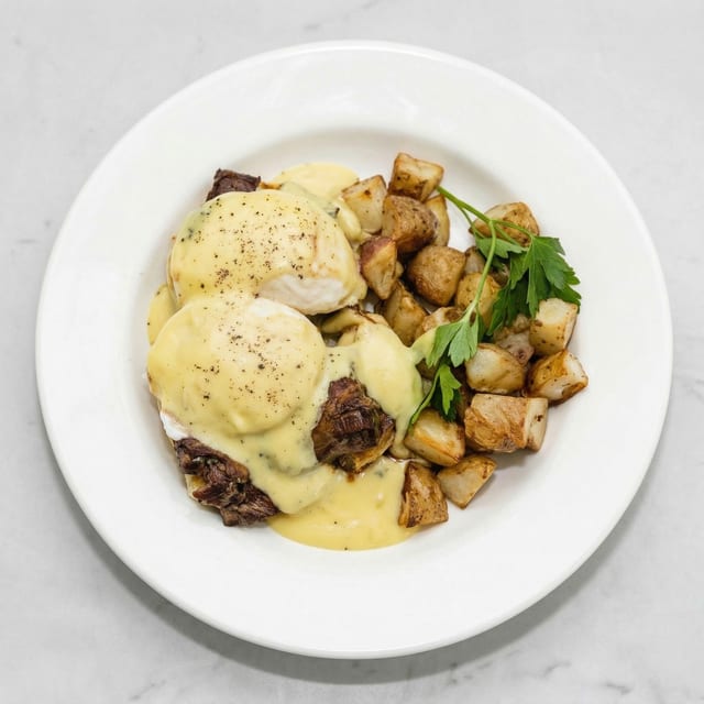Pot Roast Benedict.