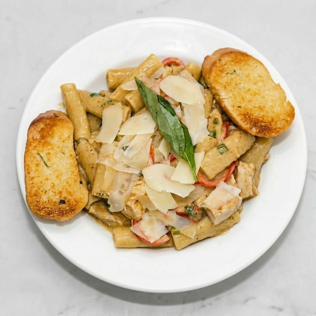 Blackened Chicken Rigatoni.