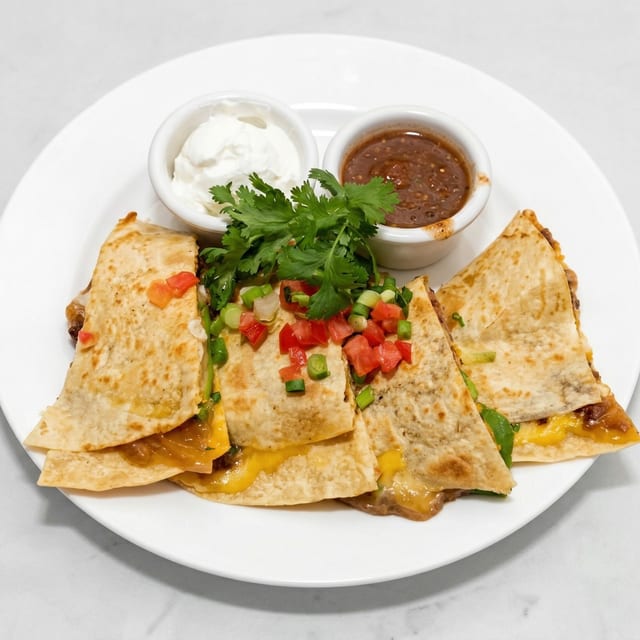 BBQ Pot Roast Quesadilla.