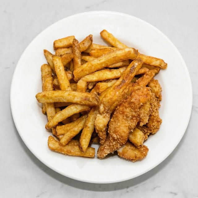 Kids Chicken Fingers.