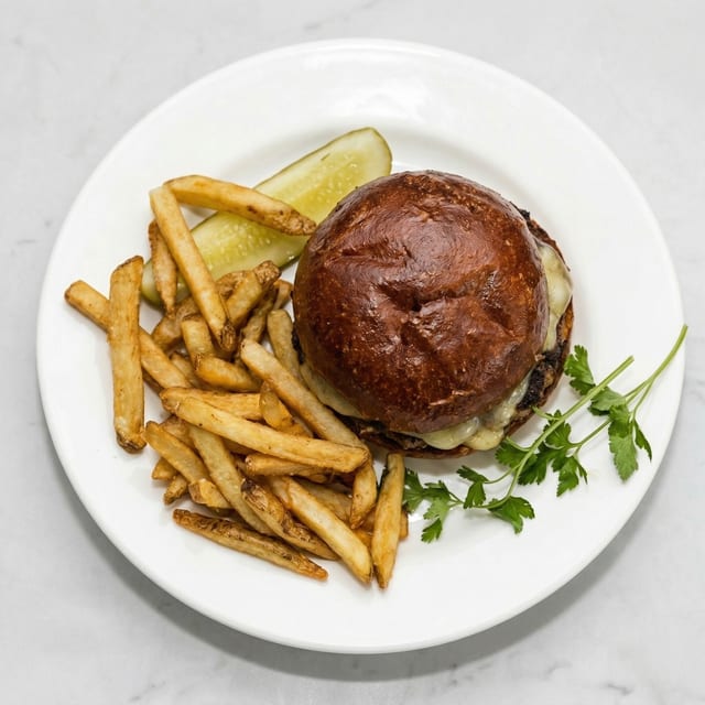 Green Goddess Burger.