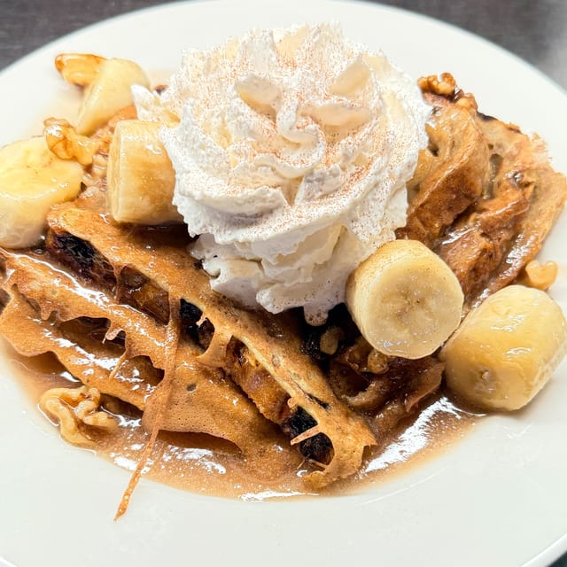 Bananas Foster French Toast.