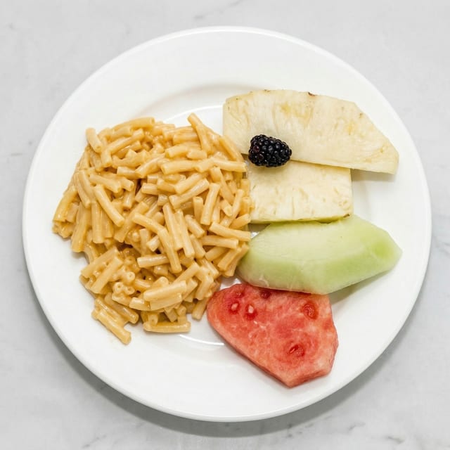 Kids Kraft Macaroni & Cheese.